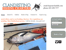 Tablet Screenshot of clanfish.com